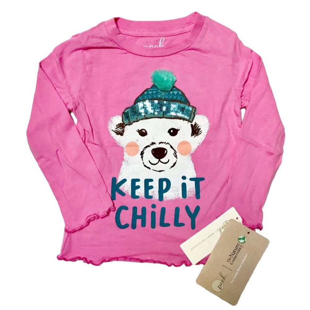 NWT Peek Keep It Chilly Tee Size 3T